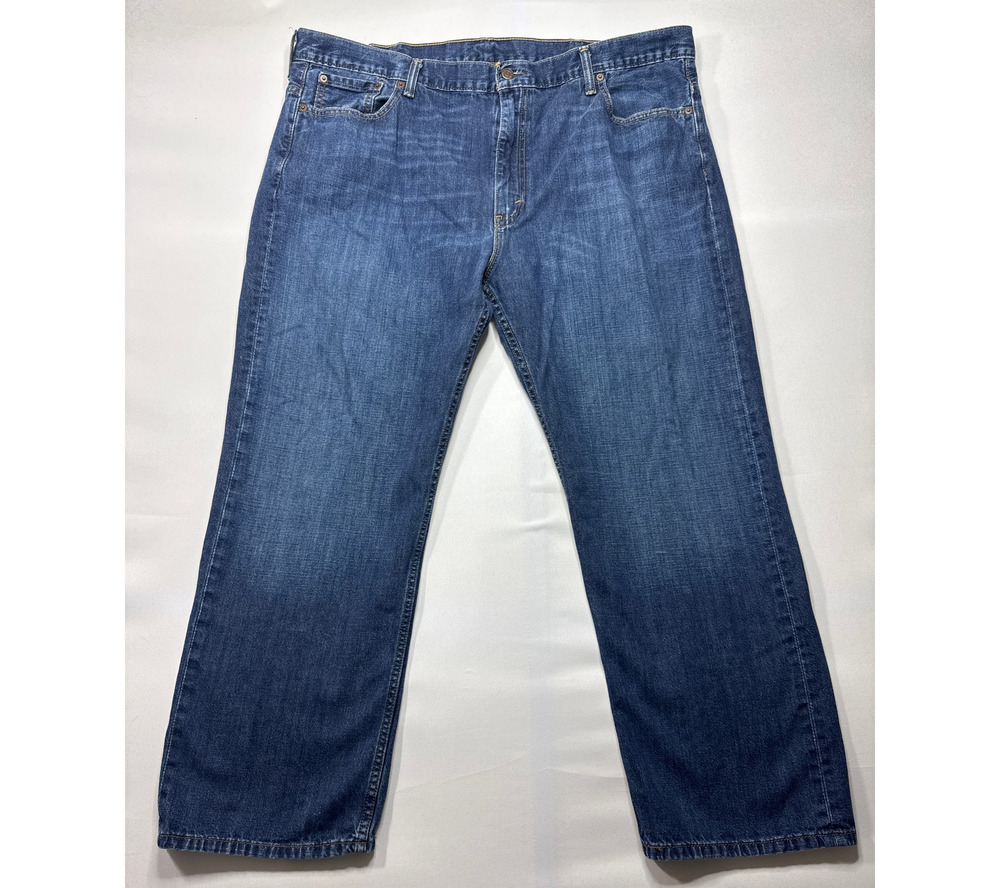 Levi's 569 Men's Loose Straight Leg Blue Jeans - Size 42x30 (43x28.5)*